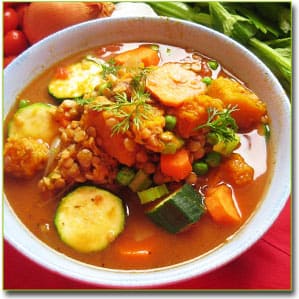 Похудение на овощном супе