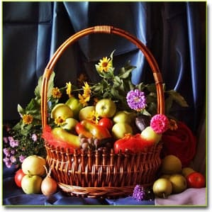 Польза фруктов и овощей, цветовые группы